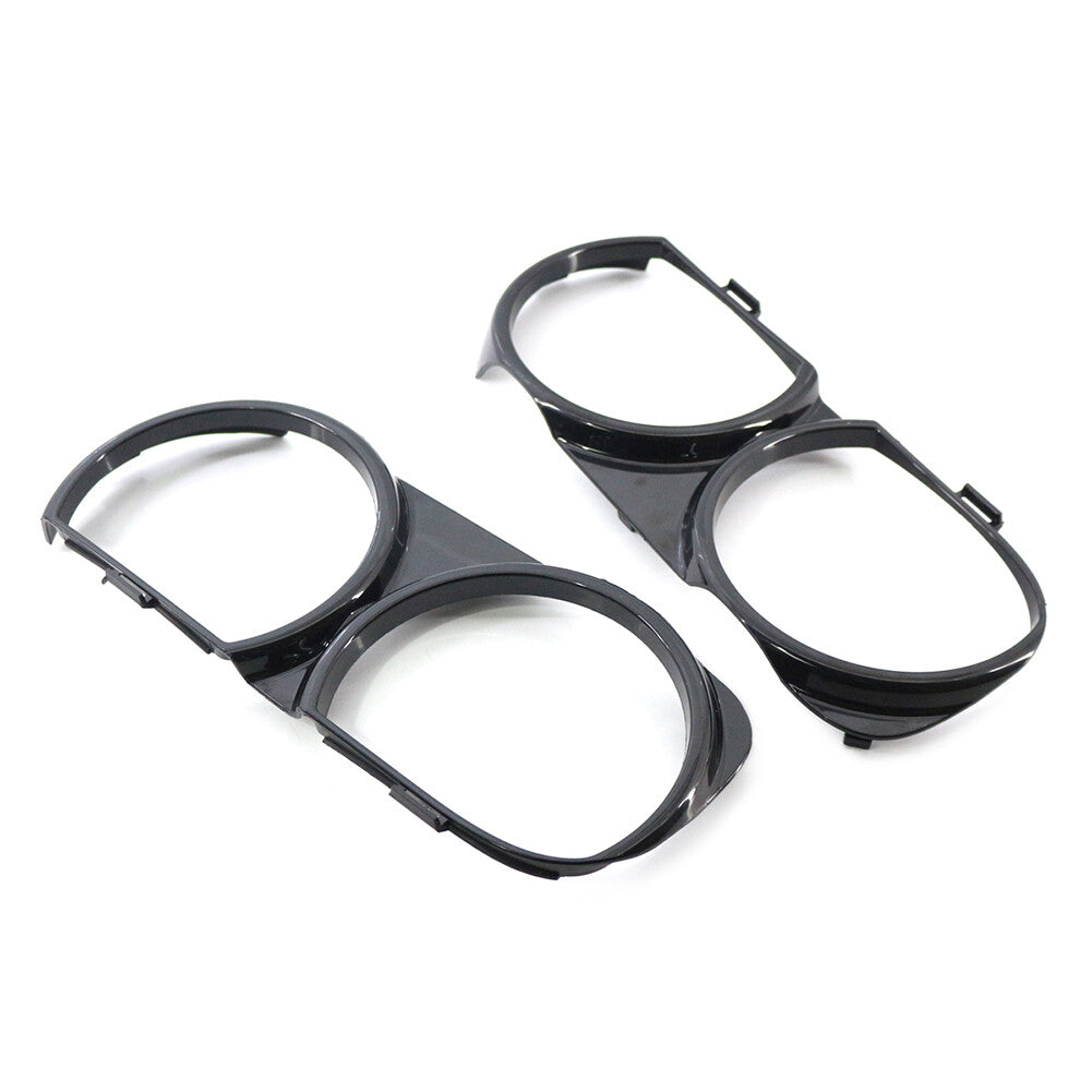 for Dodge for Challenger 2015-2021 68259052AB A Pair Front Lamp Headlight Bezel Trim