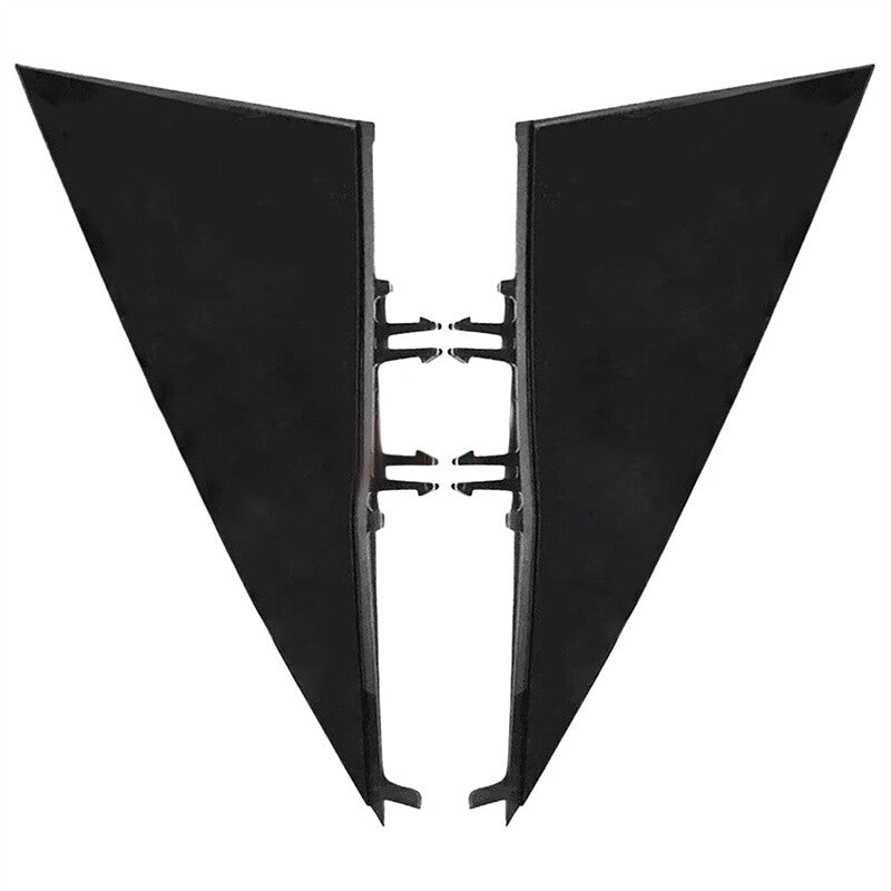 Left and right mirrored fender corner trim molding available for Tesla Model 3 2017-2021.