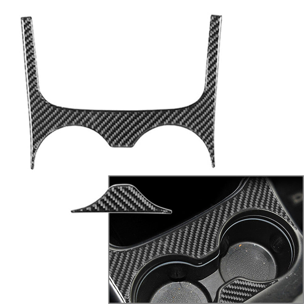 Central Console Water Cup Holder Panel Cover Trim Black for Dodge Journey 11-18