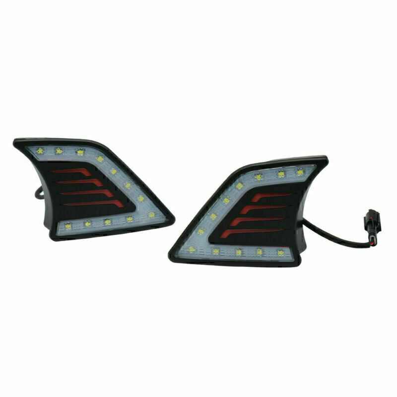 2x LED Daytime Running Lights DRL for Toyota Hilux Vigo 2011-2014 2013 2012 2012