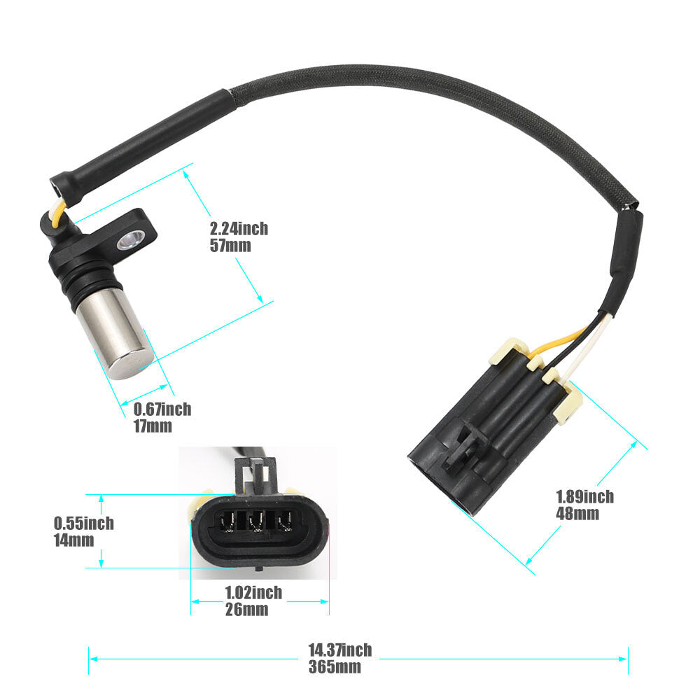 New Crank Position Sensor 2410720 for Polaris Ranger 800 EFI 4X4 2010-2011 2014