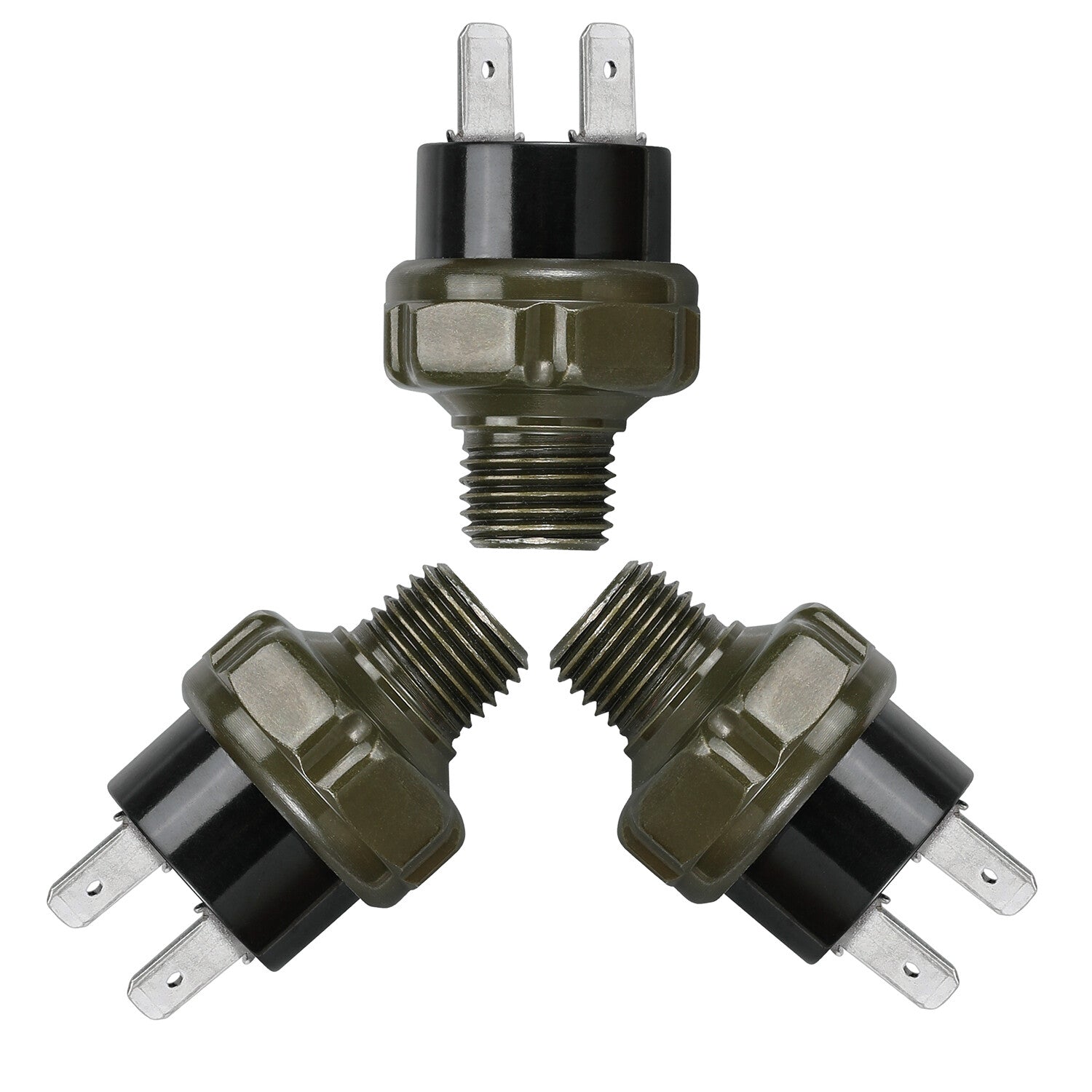 Xrmxf 3pcs 150-180PSI Air Pressure Switch Tank Mount 1/4 for Train/Air Horn