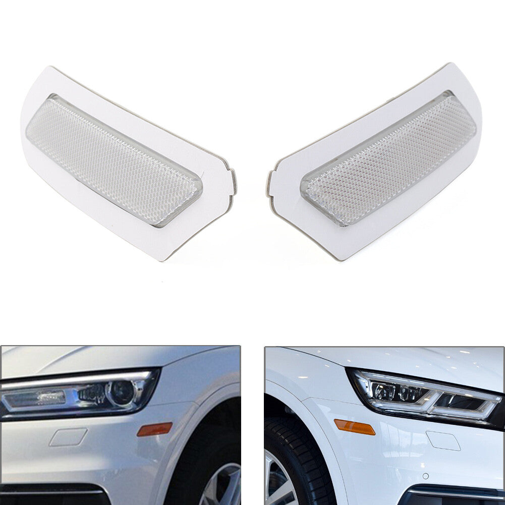 Front Bumper Reflector Indicator Marker Turn Signal Light for Audi Q5 SQ5