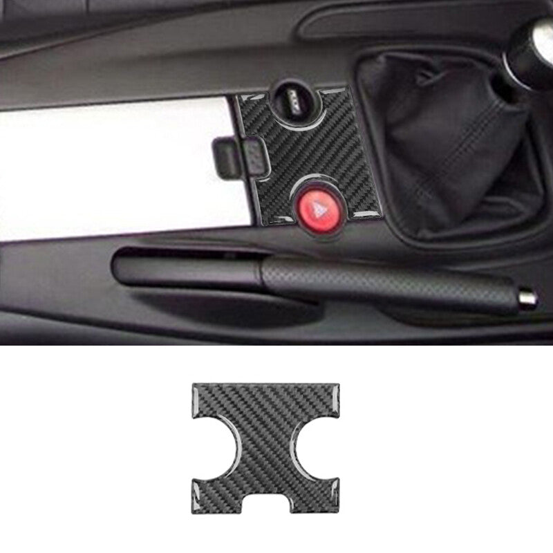 Carbon Fiber Interior Warning Light Cover Trim for Honda S2000 2004-2009 Type B