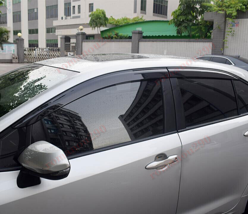 for Toyota for Corolla 2019-23 Smoke Window Door Visors Sun Rain Guard Vent Decorate