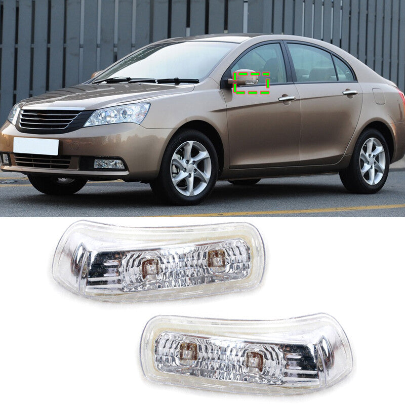 for Geely Emgrand 7 EC7 EC715 EC718 Rearview mirror turn signal light LED Pair