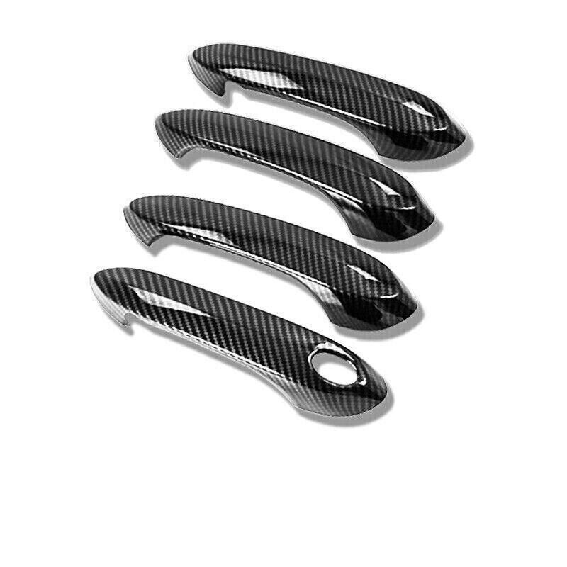 for BMW X3 G01 2018-2021 Carbon Fiber Exterior Outside Door Handle Cover Trim 4P