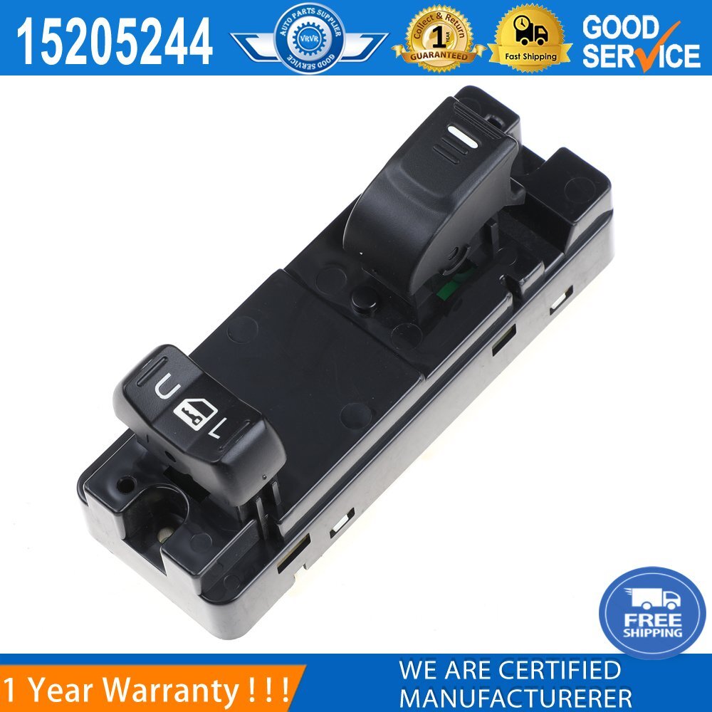 Power window switch 15205244 Passenger side applicable to 04-12 for Chevrolet Colorado for GMC for Canyon