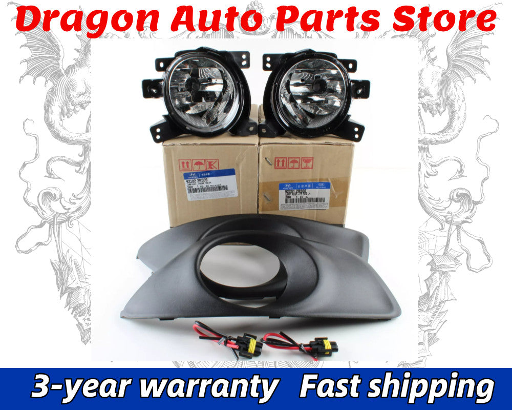 NEW FIT for Hyundai Fog Lights 2010-2012 Santa Fe LH RH 92201/92202-2B500