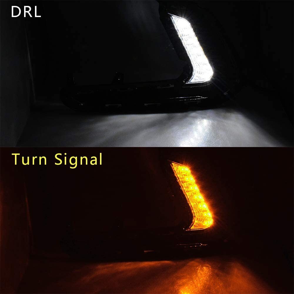 1. Dual fog light and turn signal dual-function replacement for Hyundai for Elantra (advertisement 2017)