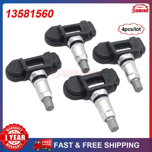 Set 4PC Tire Pressure Monitoring Sensor For 2014-2019 for Chevrolet C7 for Corvette TPMS
