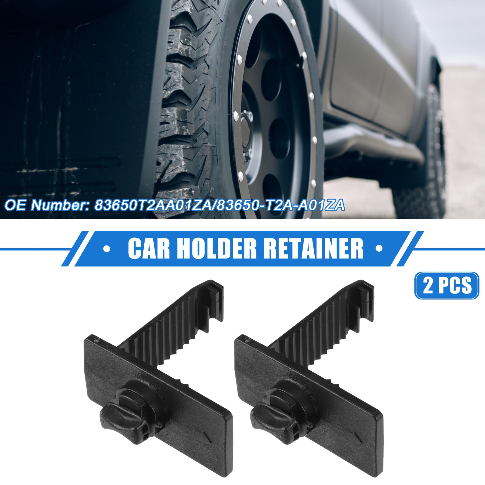 2-pack for Honda car bracket holders for Acura 83650T2AA01ZA/83650-T2A-A01ZA