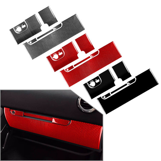 7Pcs LHD Interior Dashboard Panel Cover Trim for Audi TT 8N 2001-2006 02 04