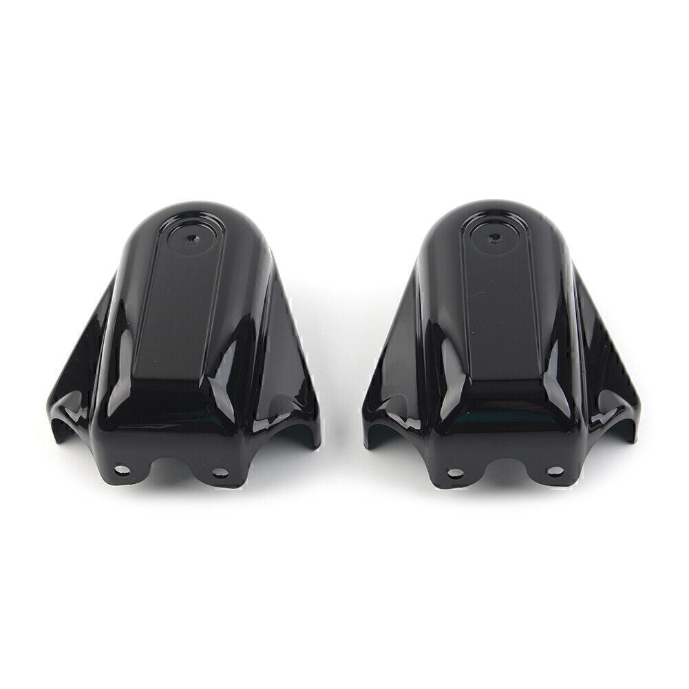 Motortcycle Rear Axle Cover Swingarm Caps Black Fit for Harley Softail 2008-2017 16