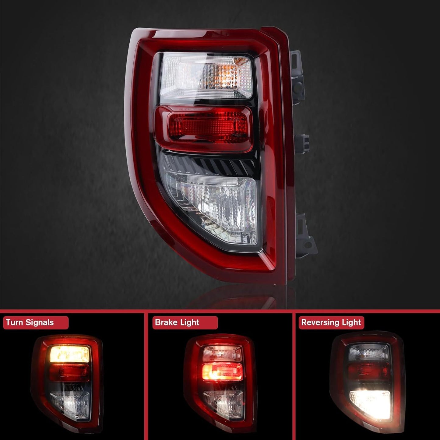 LED Rear Tail Light Brake Lamp For 2021-2023 for Ford Bronco Sport Left Driver Side