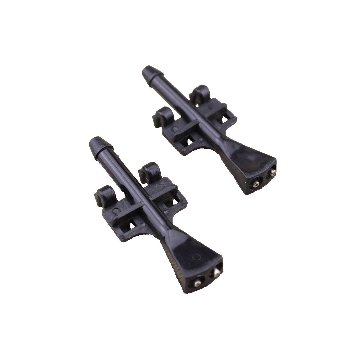2-pack for 2003-2010 windshield washing machine nozzle spray, black for Vauxhall Merica.