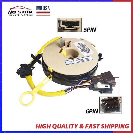 new clock spring 1L3Z-14A664-AA, suitable for Ford F-150, F-250, F-350 SUPER DUTY, 1999-2004.
