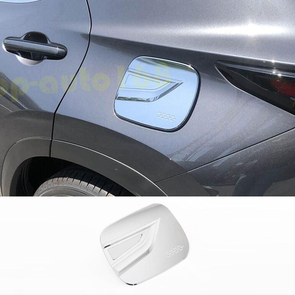 Chrome Fuel Filler Gas Tank Cap Cover Trim for Lexus NX 250 350 450h 2022-2024