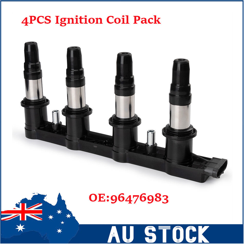 4PCS 96476983 Ignition Coil Pack for Holden Barina Hatch Sedan 1.6L 2012 F16D4