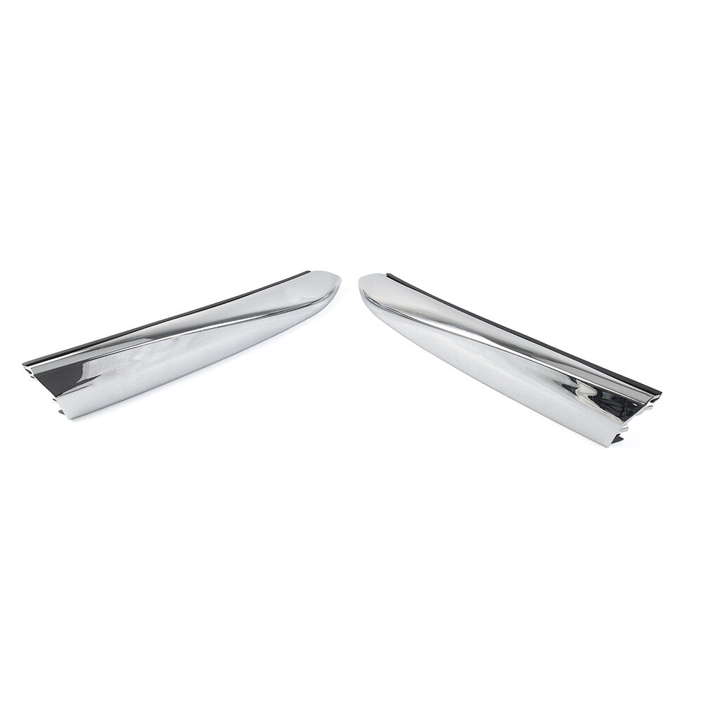 Front Bumper Fog Light Lamp Grille Insert Molding Strip Cover for Jaguar XF