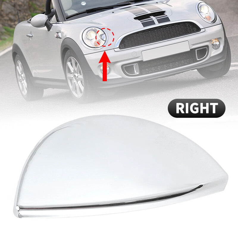 Right Headlight Washer Nozzle Cover Cap for BMW for MINI Cooper R55 R57 R56 R58 R59