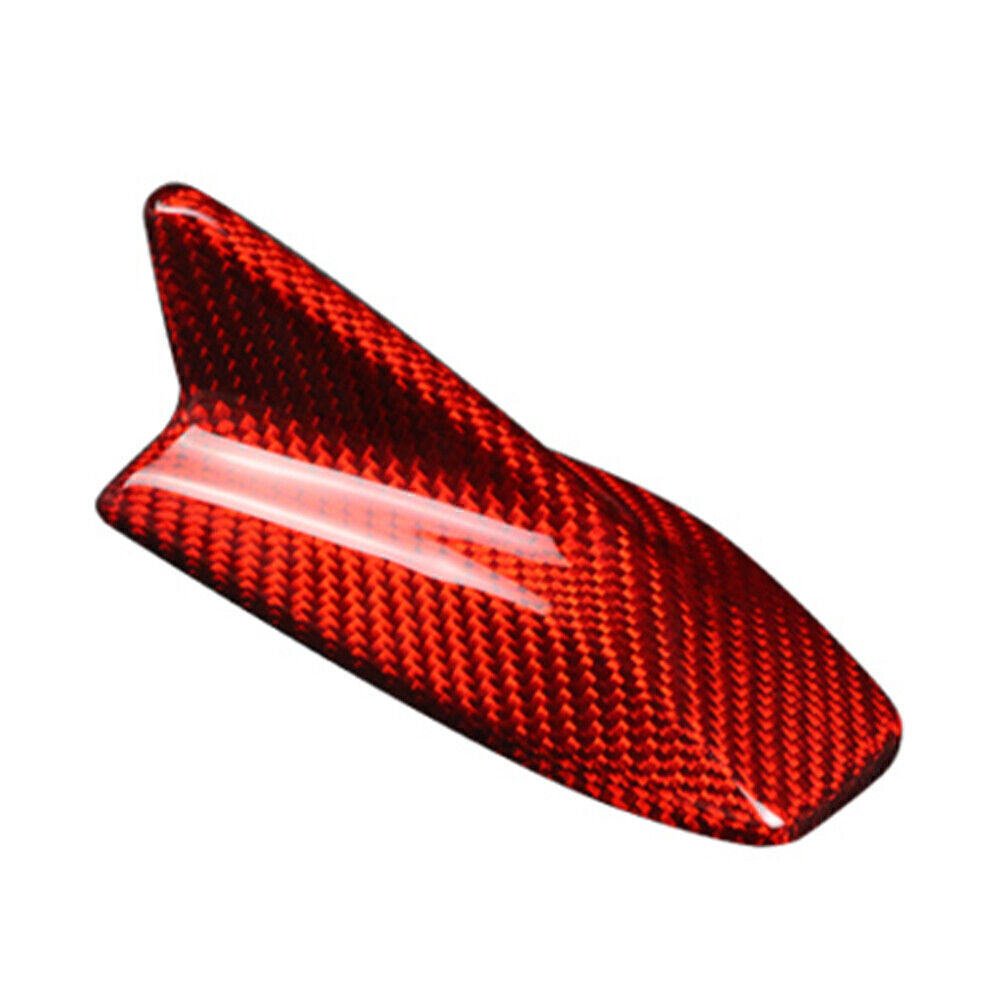 Shark Fin Antenna Cover Sticker Carbon Fiber Red for Lexus IS300C 2009 2010 2011