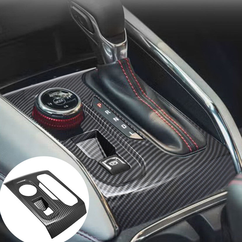 Carbon Fiber Style For 2023-2025 for Chevy Colorado Gear Shift Panel Cover Accessory