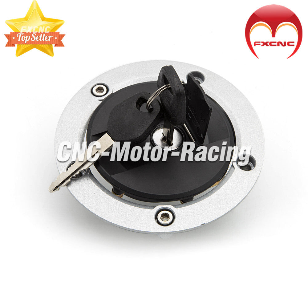 Fuel tank cap key lock suitable for Suzuki GSXR600 2004 - 2015 and Hayabusa 2008 - 2014.