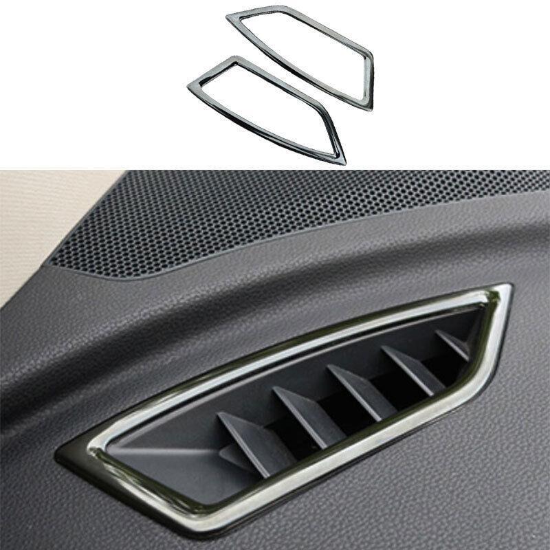 for Subaru Forester 2019-22 Black Titanium Dashboard Upper Air Outlet Vent Trim