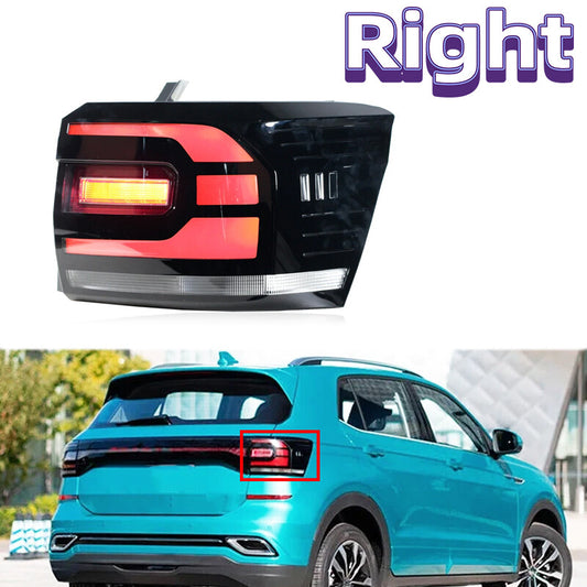 Right for VW TACQUA/T-Cross 2020 2021 LED Rear Outside Tail Light Brakel lamp