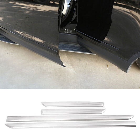 for Land Rover Discovery 5 17-2025 Silver Side Door Guard Molding Strip Trim 4X
