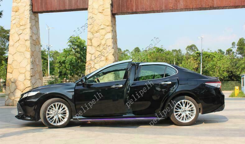 for Toyota for Camry 2018-2023 silver Window Wind Visors Rain Guard Vent Deflectors