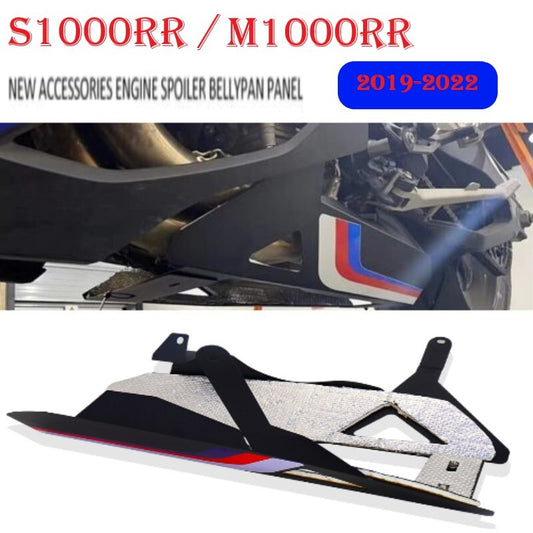 For M1000RR 2019-2022 Belly pan Lower Engine Spoiler Cowling Protection Fairing