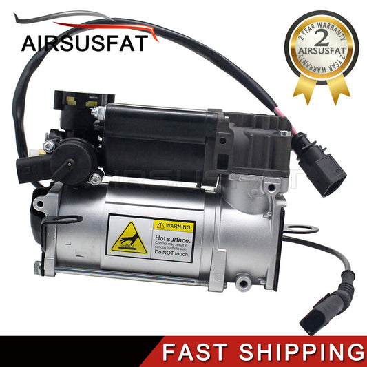 Air Suspension Compressor Pump W/ Sensor for Audi A6 C5 4B Allroad 1997-2005
