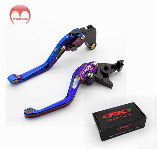 CNC electroplated adjustable brake and clutch lever for Suzuki SFV650 GLADIUS 2009-2015