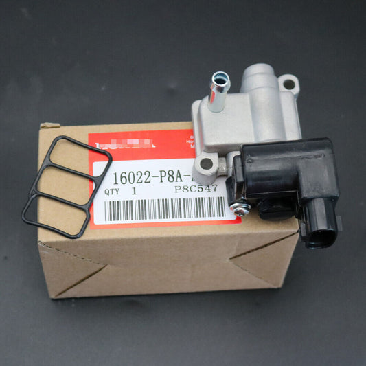 Original equipment manufacturer (OEM) part for 97-03 for Honda for Acura 3.0L 3.2L 3.5L 16022-P8A-A03 idle air control valve.
