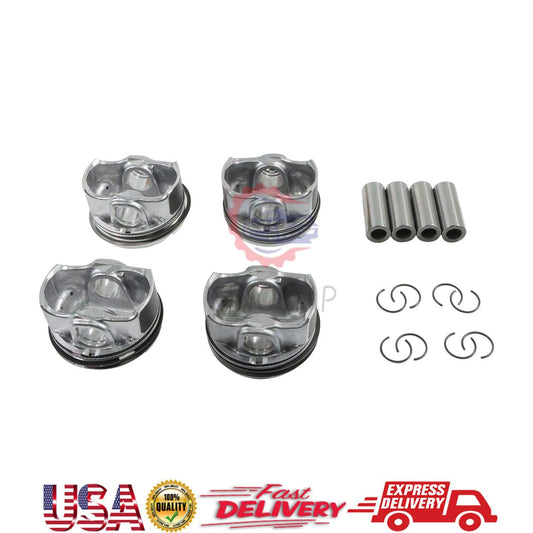 4x G4FJ Engine Pistons  Rings Kit Fit For 2011-19 for Hyundai for Kia 1.6T 23410-2BCA0