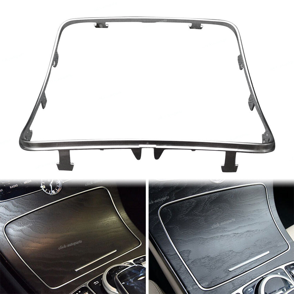 Center Console Panel Trim Chrome Fit for MERCEDES-BENZ C CLASS W205 2015-2021