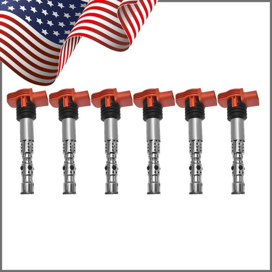 6x Ignition Coil For 02-05 for Audi A4 Quattro A6 Quattro 3.0L UF483 06C905115A