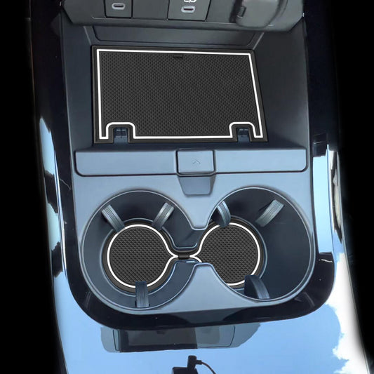 Anti-Slip Gate Slot Mat for Toyota Prius 2023 Car Cup Pads Interior Accessories