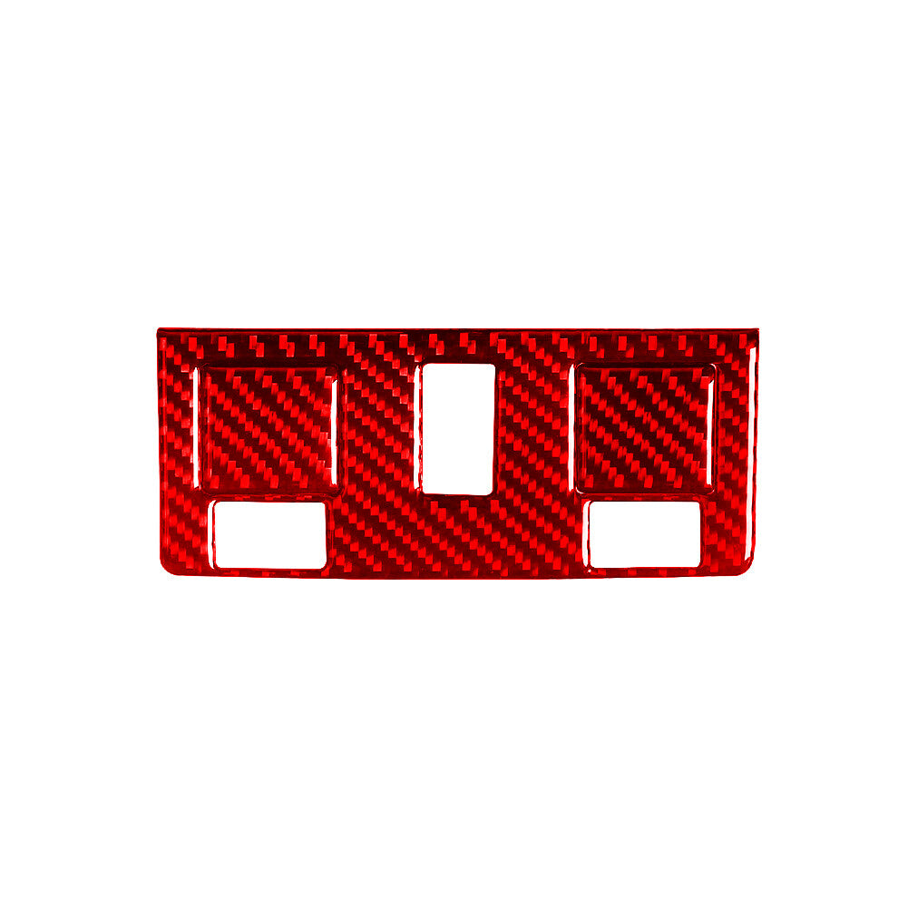 Red Carbon Fiber Sunroof Button Trim For Silverado/tahoe/ for sierra 2007-14 Tyep B