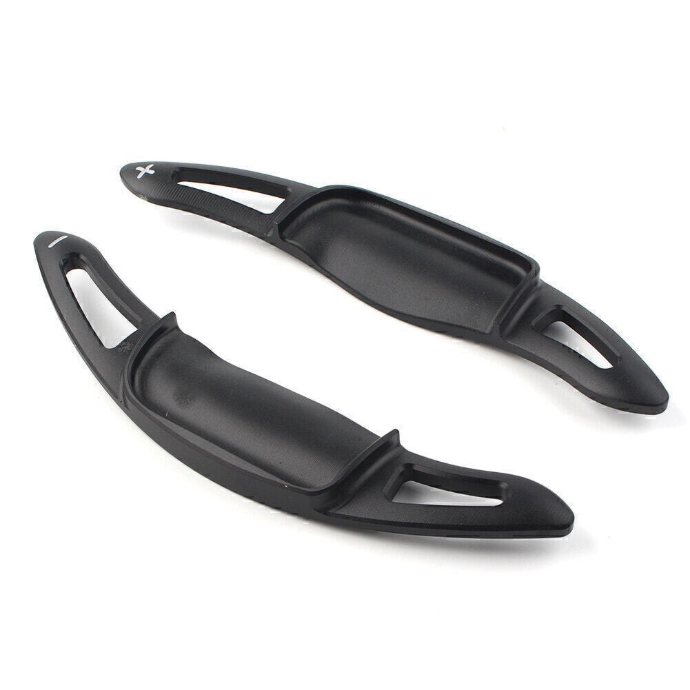 Black Steering Wheel Shift Paddle Shifter Extension Fit for TOYOTA for CAMRY 2018-2020