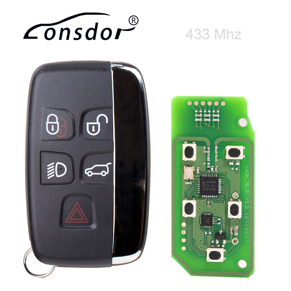 Lonsdor Specific for Smart Key 5 Buttons 433MHZ For 2015-2018 for Land Rover for Jaguar