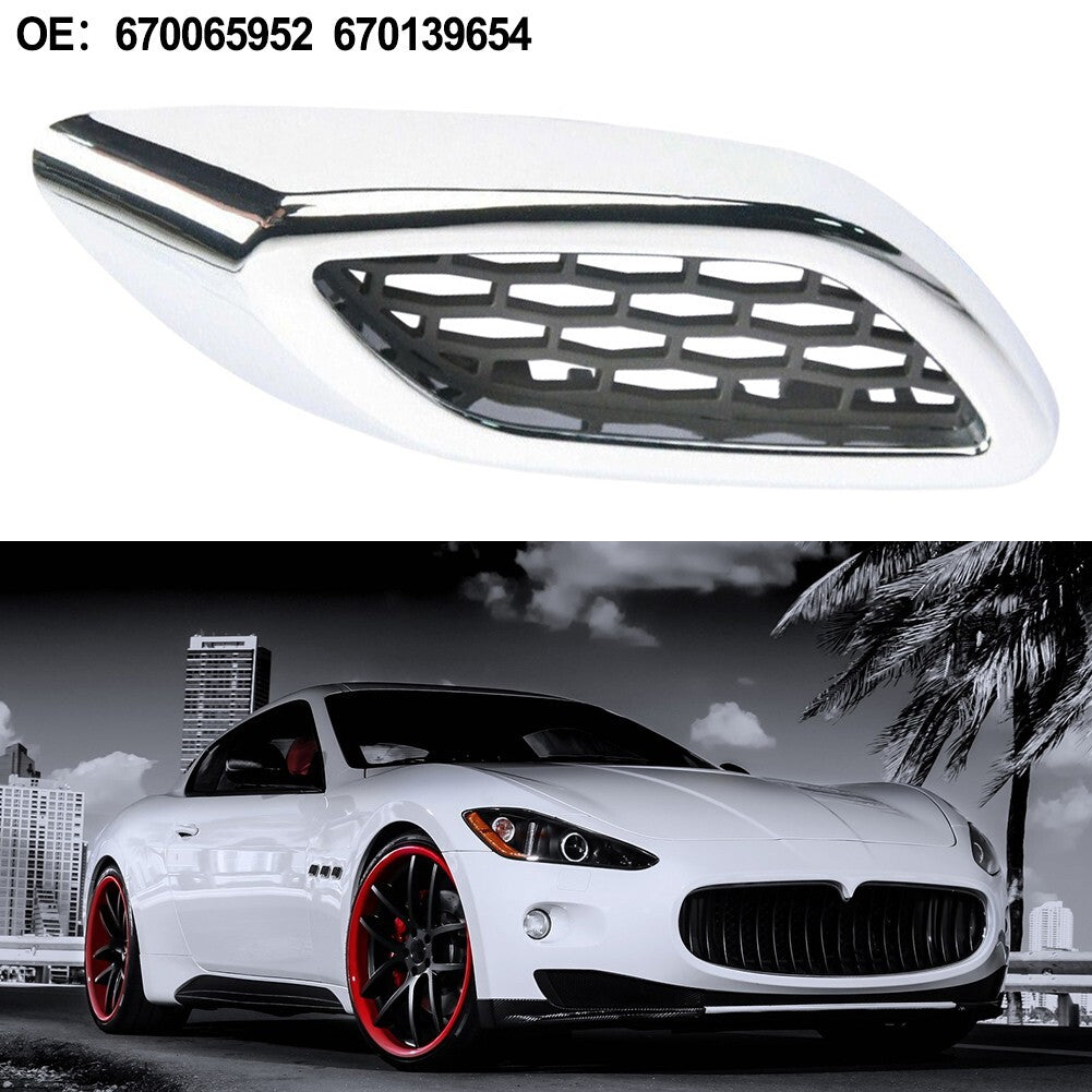 Left Lateral Air Vent Bright Chrome for Maserati for Levante 670065951 670139652
