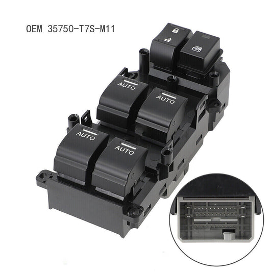 for Honda for Civic 2011-2017 35750-T7S-M11 35750T7SM11 New Car Power Window Switch