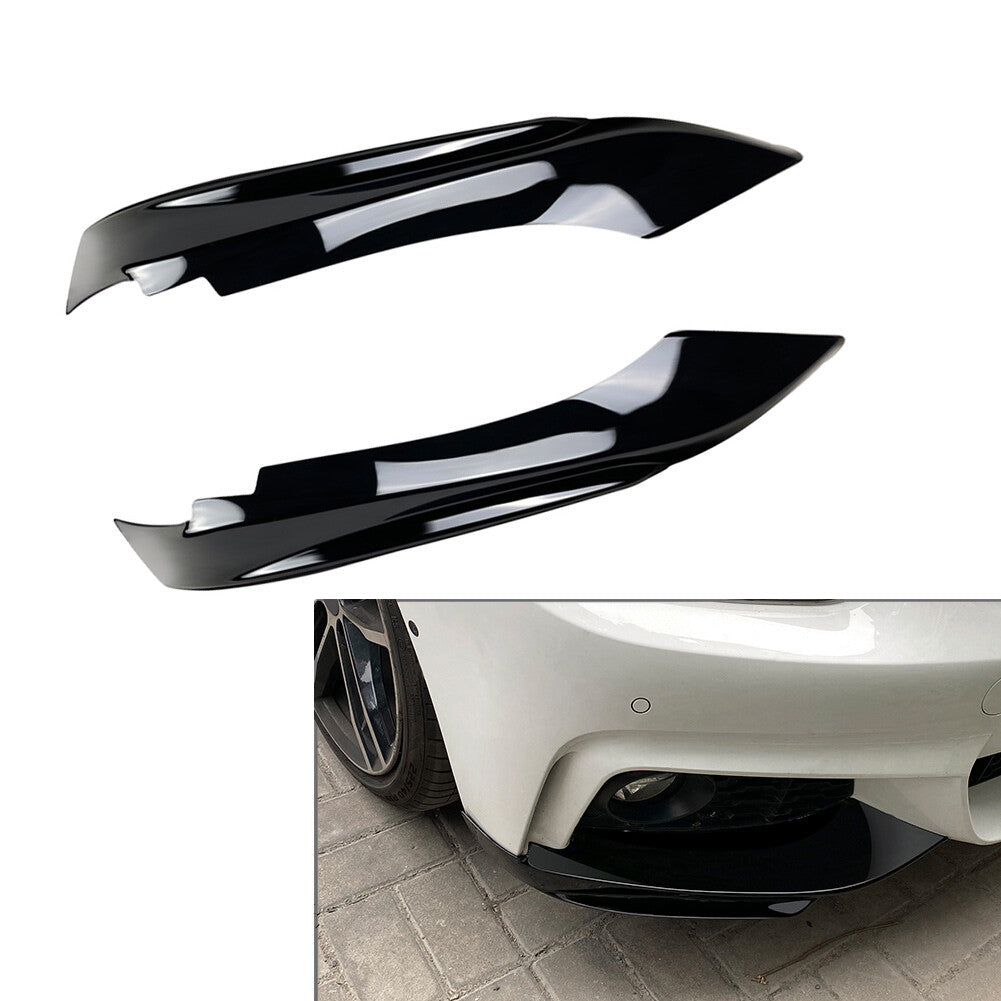 Front Bumper Lip Splitter Side Air Vent Cover Spoiler Fit for BMW 4 Series F32 F33