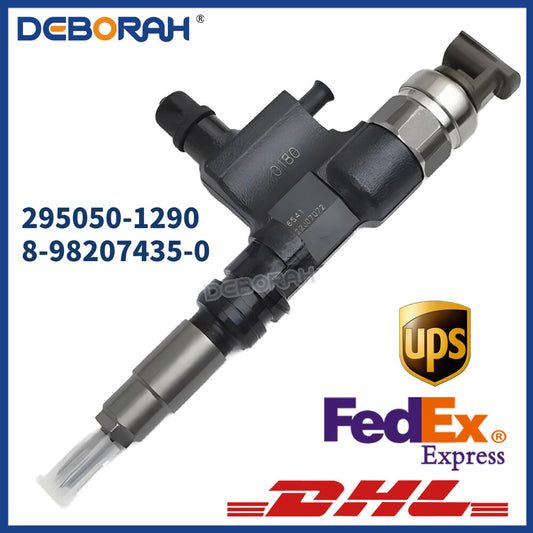 Common Rail Fuel Injector 295050-1290 8-98207435-0 for Isuzu 4HK1 diesel Engine