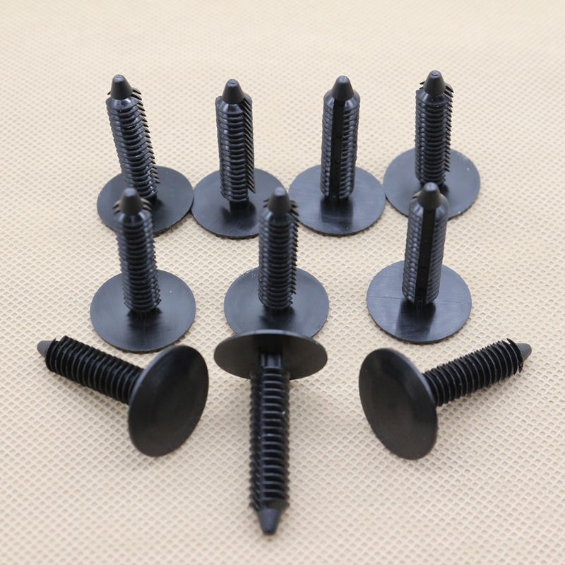 10-Piece Mudguard Liner and Wheel Cover Retaining Clips for Ford Explorer