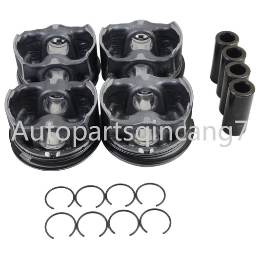 2.0T PistonRing Assembly Oversize +0.5 Kit Fit for VW for Jetta CC for AUDI A4 Q5