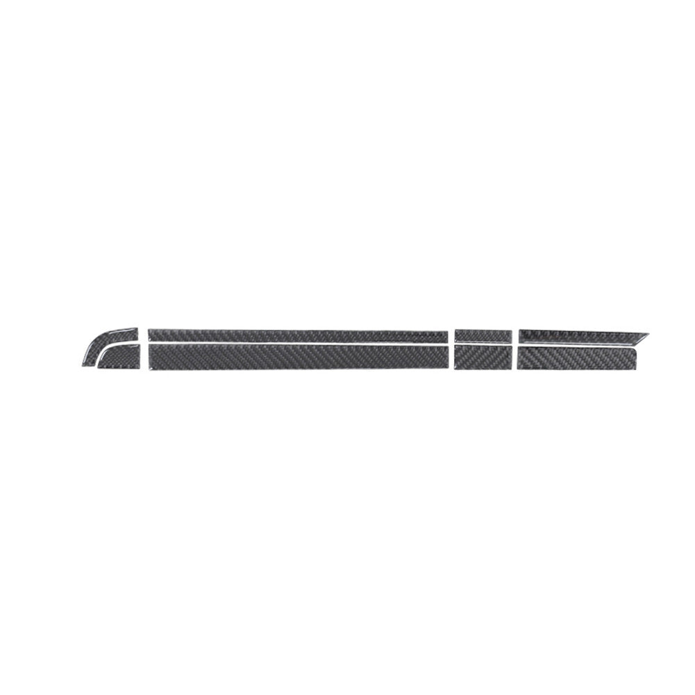 Carbon fiber inner passenger strip trim for Porsche 718 2016-2022